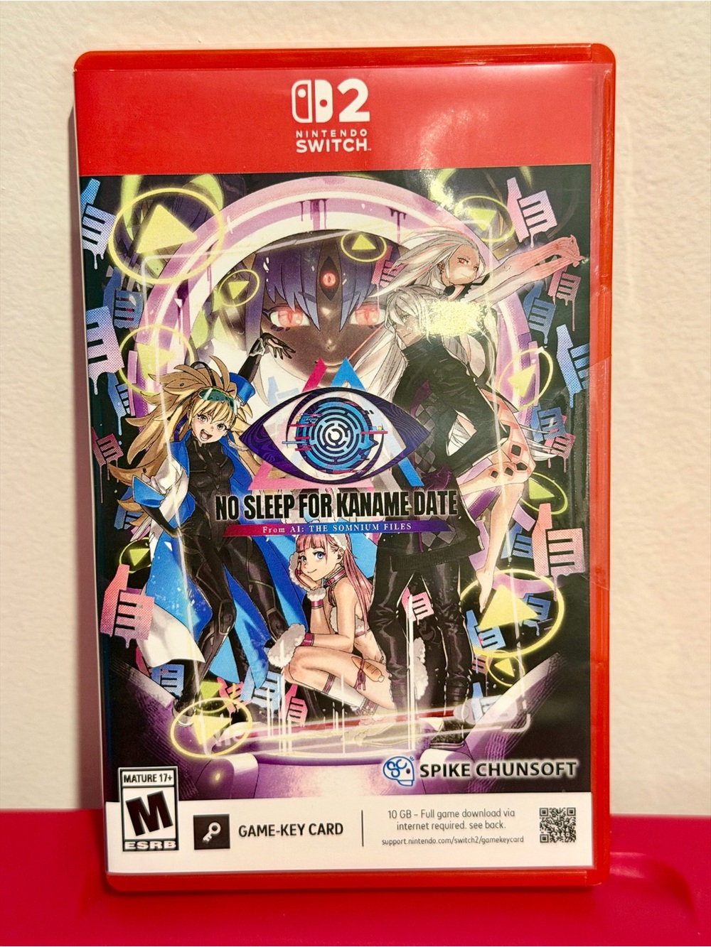 No Sleep For Kaname Date From AI: The Somnium Files Aiba Edition Switch 2 NEW
